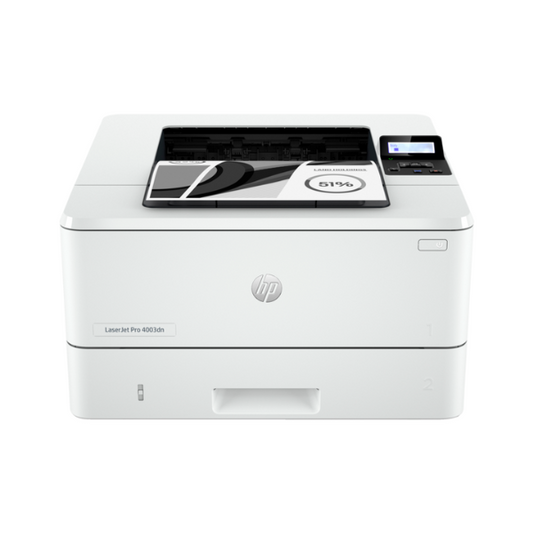 HP LaserJet Pro 4003dn Printer, Duplex, Gigabit Ethernet, 1 Year Warranty | 2Z609A