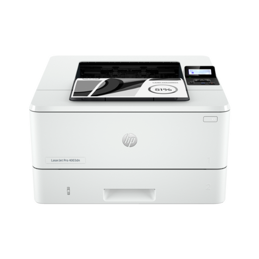 HP LaserJet Pro 4003dn Printer, Duplex, Gigabit Ethernet, 1 Year Warranty | 2Z609A