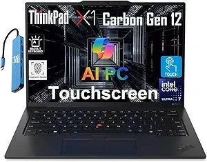 Lenovo Gen 12 ThinkPad X1 Carbon Laptop (14" FHD+ Touchscreen