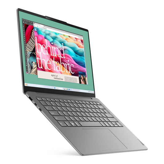 Lenovo Yoga Slim 7 14IMH9 Laptop, Intel Core Ultra 7 155H Processor, 32GB RAM, 1TB SSD, 14" WUXGA OLED Display, Windows 11 Home, Backlit English & Arabic Keyboard, 1 Year Warranty | 83CV005WAX