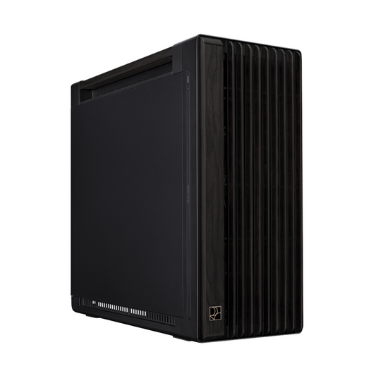 Asus ProArt PA602 Wood Edition E-ATX PC Case, Ash wood & Metal Panels, Front panel dust detection, 3 x Fans, 440mm GPU Support, USB 3.2 Gen 2, Black, 1 Year Warranty | 90DC00J0-B09020