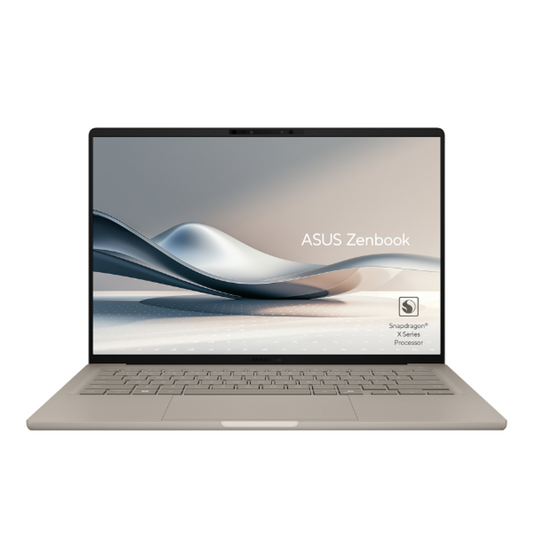 ASUS Zenbook 14 Snapdragon x elite 12 core Processor, 32GB RAM, 1TB SSD, Qualcomm Hexagon 45TOPS, 14" OLED, Zabriskie Beige, WINDOW 11 H, 2 YEARS WARRANTY| UX3407RA-QD906W