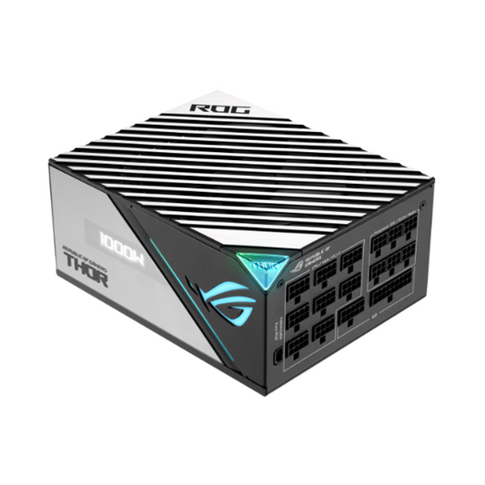 Asus ROG Thor 80 Plus Platinum II Power Supply, 1000W, Fully Modular, ATX, OLED Display, 1 Year Warranty | 90YE00L4-B0NA00