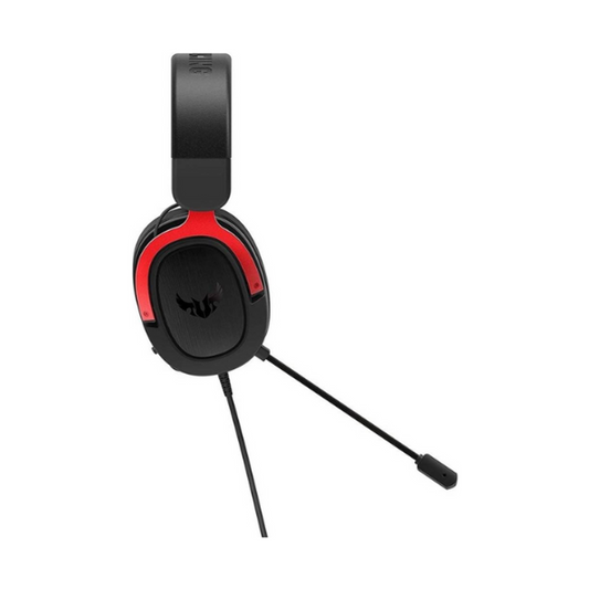 Asus TUF H3 Gaming Headset, 7.1 Surround Sound, Lightweight Design, Fast-Cooling Ear Cushions, Red, 1 Year Warranty | 90YH02AR-B1UA00