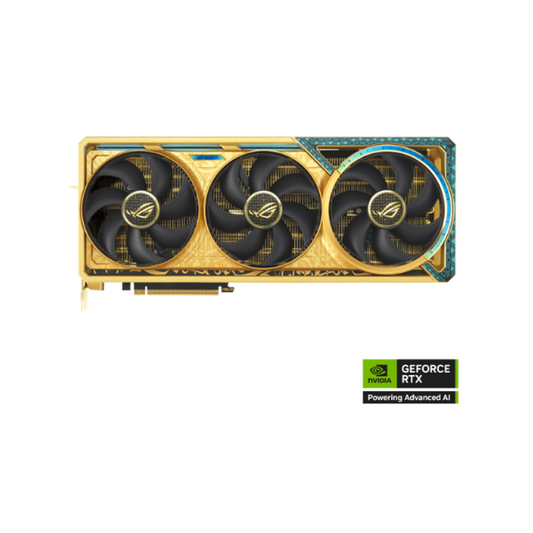 ASUS ROG Astral GeForce RTX 5090 32GB GDDR7 Dhahab OC Edition Graphics Card | 90YV0LW6-M0NM00