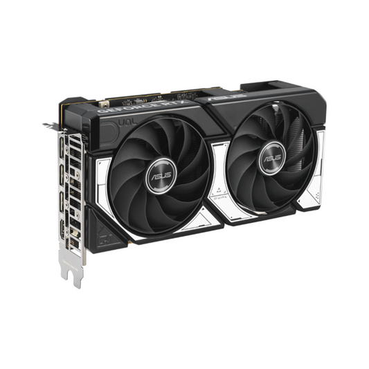Asus Dual GeForce RTX 5060 OC Edition Graphics Card, GDDR7 8GB 128-bit Memory, HDMI 2.1b & DP 2.1b Outputs, PCI Express 5.0, 2565 MHz Core Clock, 28 Gbps Memory Clock, 1 Year Warranty | 90YV0N12-M0NA00