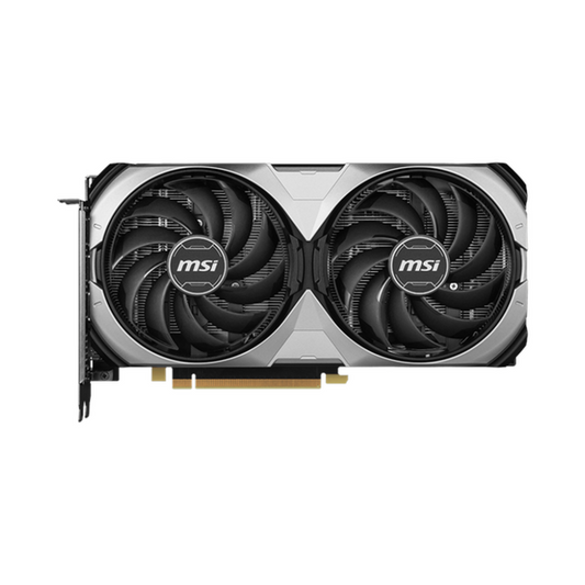 Msi GeForce RTX 4070 Super VENTUS 2X OC Edition Graphics Card, GDDR6X 12GB 192-bit Memory, HDMI 2.1a & DP 1.4a Outputs, PCI Express 4.0, 2565 MHz OC Boost Clock, 21 Gbpsâ Memory Clock, 1 Year Warranty | 912-V513-829