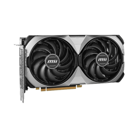 Msi GeForce RTX 4070 Super VENTUS 2X OC Edition Graphics Card, GDDR6X 12GB 192-bit Memory, HDMI 2.1a & DP 1.4a Outputs, PCI Express 4.0, 2565 MHz OC Boost Clock, 21 Gbpsâ Memory Clock, 1 Year Warranty | 912-V513-829