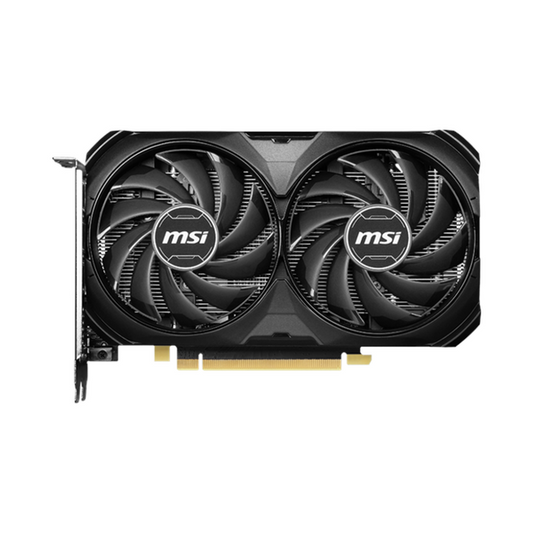 Msi GeForce RTX 4060 Ti VENTUS 2X OC Edition Graphics Card, GDDR6 8GB 128-bit Memory, HDMI 2.1a & DP 1.4a Outputs, PCI Express 4.0, 2565 MHz OC Boost Clock, 18 Gbpsâ Memory Clock, Black, 1 Year Warranty | 912-V515-024