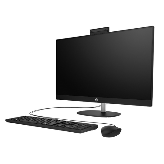 HP 27-cr0086nh All-in-One Desktop Intel Core i7-1355U Processor, 8 GB RAM, 512 GB SSD, 27" (1920 x 1080) FHD Display, DOS, Jet black, English Keyboard, 1 Year Warranty | 91H75EA