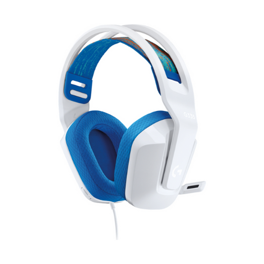 Logitech G335 Wired Gaming Headset, White, 1 Year Warranty | 981-001018