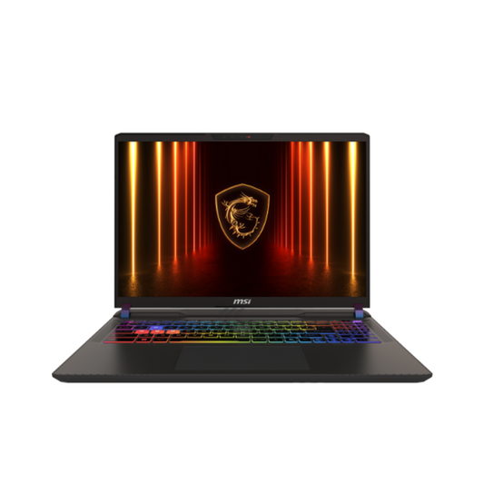 MSI Vector 16 HX AI A2XWIG Intel Core Ultra 9 275HX Processor, 32GB RAM, 1TB SSD, 16GB-NVIDIA RTX 5080, 16" (2560 x 1600) QHD+ Display,240Hz, Window 11 Home, English & Arabic Keyboard, Titan Gaming Backpack , 2 Year Warranty | 9S7-15M352-008