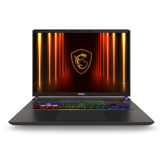 MSI Vector 16 HX AI A2XWHG Gaming Laptop, Intel Core Ultra 7 255HX Processor, 16GB RAM, 1TB SSD, 12GB Nvidia RTX 5070Ti Graphics, 16â QHD+, 240Hz Display, Windows 11 Home, 24-Zone RGB Gaming Keyboard, 2 Year Warranty | 9S7-15M352-605