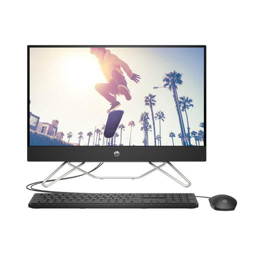 HP 24-cb1472nh All-in-One Desktop – Intel Core i5-1235U Processor, 8 GB RAM, 512 GB SSD, 23.8" (1920 x 1080) FHD Display, DOS, Jet black, English Keyboard, 1 Year Warranty | A7DA8EA