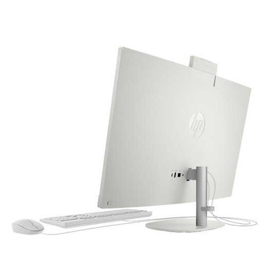HP 27-cr0156nh All-in-One Desktop Intel Core i7-1355U Processor, 8 GB RAM, 512 GB SSD, 27" (1920 x 1080) FHD Display, DOS, Shell white, English Keyboard, 1 Year Warranty | A9VA3EA