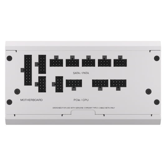 Corsair RM850x SHIFT 80 Plus Gold Power Supply, 850W, Fully Modular, ATX, White, 1 Year Warranty | CP-9020274-UK