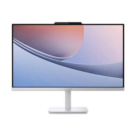 Lenovo A100 All-in-One Desktop All-in-One Desktop – Intel Core i3-N305 Processor, 8 GB RAM, 512 GB SSD, 23.8" (1920x1080) FHD Display, DOS, Cloud Grey, English Keyboard, 1 Year Warranty | F0J60043PS