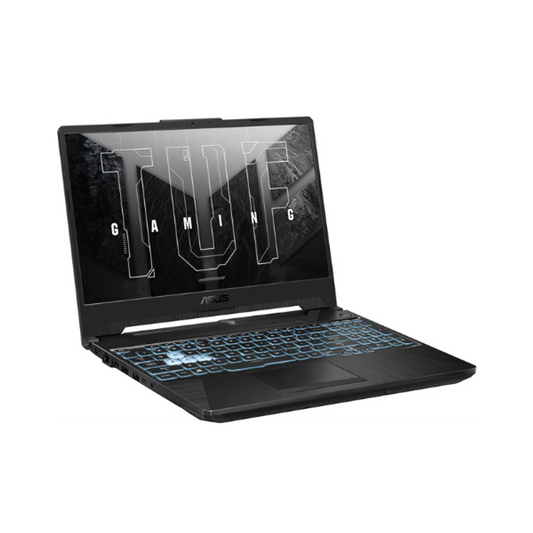 ASUS TUF Gaming A15 AMD Ryzen 5 7535HS Processor, 16GB RAM, 512GB SSD, 4GB NVIDIA RTX 3050, 15.6" FHD Display, 144Hz, Windows 11 Home, English & Arabic Keyboard, Graphite Black, 1 Year Warranty | FA506NC-HN003W