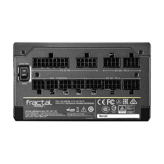 POWER SUPPLY 660W FRACTAL DESIGN PLATINUM-ION PLUS 760P | FD-PSU-IONP-660P-BK-U