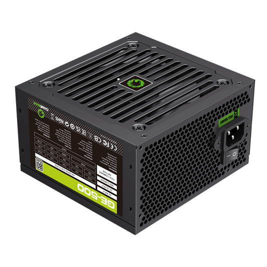 GAMEMAX GE-500 500 Watt 80Plus Basic 1Year Warranty | GM-GE500