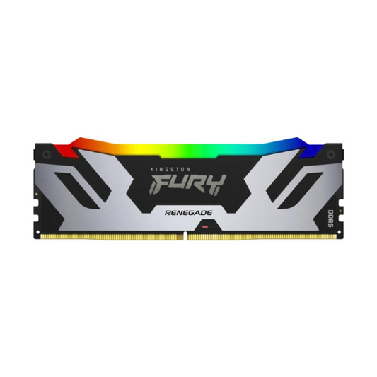 Kingston Fury Renegade RGB Memory Kit, 96GB (2x48GB), DDR5 DRAM, 6000 MT/s, CL-32, 1 Year Warranty | KF560C32RSAK2-96