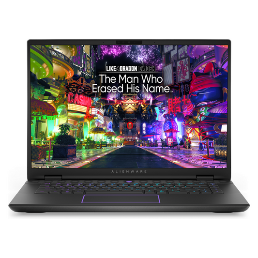Dell Alienware m16 R2 Gaming Laptop, Intel Core Ultra 7 155H Processor, 16GB RAM, 1TB SSD, 8GB Nvidia RTX 4060 Graphics, 16" QHD+ 240Hz Display, Windows 11 Pro, English RGB Backlit Keyboard, 1 Year Warranty | L-ALNW-U7-16-1T-W11P