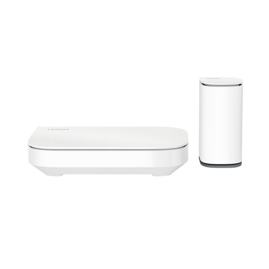 Linksys Velop Micro 6 Mesh System Router, Speeds Up to 3000 Mbps, WiFi 6, RJ-45 Ports, Dual Core Processor, Self-learning and Optimizing, 1 Year Warranty | LN11011201-KE
