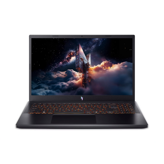 Acer Nitro V 15 Gaming Laptop, Intel Core 7 240H Processor, 16GB RAM, 512GB SSD, 6GB Nvidia RTX 3050 Graphics, 15.6" TFT LCD 165Hz Display, Windows 11 Home, Amber Backlight English & Arabic Keyboard, 1 Year Warranty | NH.QUBEM.002