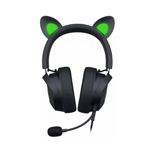 Razer Kraken Kitty Edition V2 Pro Gaming Headset, Stream Reactive Razer Chroma RGB, Cable Length:2m, Black, 1 Year Warranty | RZ04-04510100-R3M1