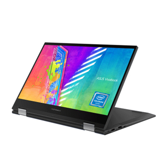 ASUS Vivobook Go 14 Intel Celeron N4500 Processor, 4GB RAM, 128GB SSD, 14" Touch Display, Windows 11 Home, Office 365, 1 Year Warranty | TP1400KA-EC075WS