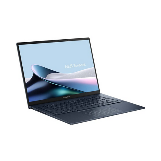 ASUS Zenbook 14 Intel Core Ultra 9 285H Processor, 32GB RAM, 1TB SSD, 14" 3K Touch OLED Display, 120Hz, Windows 11 Home, English & Arabic Keyboard, Ponder Blue, 2 Year Warranty | UX3405CA-PZ060W