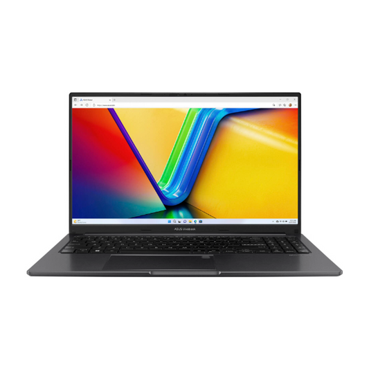ASUS Vivobook 15 OLED Intel Core i9-13900H Processor, 16GB RAM, 1TB SSD, 15.6" FHD OLED Display, 60Hz, Windows 11 Home, English & Arabic Keyboard, Indie Black, 1 Year Warranty | X1505VA-L1696W