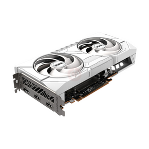 Sapphire PULSE AMD Radeon RX 9060 XT OC Edition Graphics Card, GDDR6 16GB 128-bit Memory, HDMI 2.1 & DP 2.1a Outputs, PCI Express 5.0, 3290 MHz Boost Clock, 20 Gbps Memory Clock, White, 1 Year Warranty | 11350-02-20G