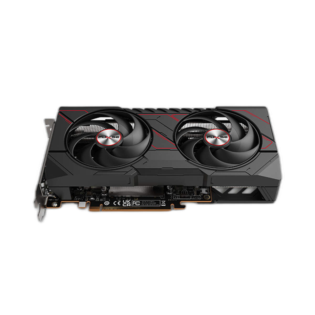 Sapphire PULSE AMD Radeon RX 9060 XT OC Edition Graphics Card, GDDR6 8GB 128-bit Memory, HDMI 2.1 & DP 2.1a Outputs, PCI Express 5.0, 3290 MHz Boost Clock, 20 Gbps Memory Clock, 1 Year Warranty | 11350-04-20G