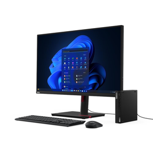 Lenovo ThinkCentre M70q Gen 5 Tiny PC, Intel Core i5-13400T Processor, 8GB RAM, 512GB SSD, DOS, English & Arabic Keyboard, 1 Year Warranty | 12TD004SGR