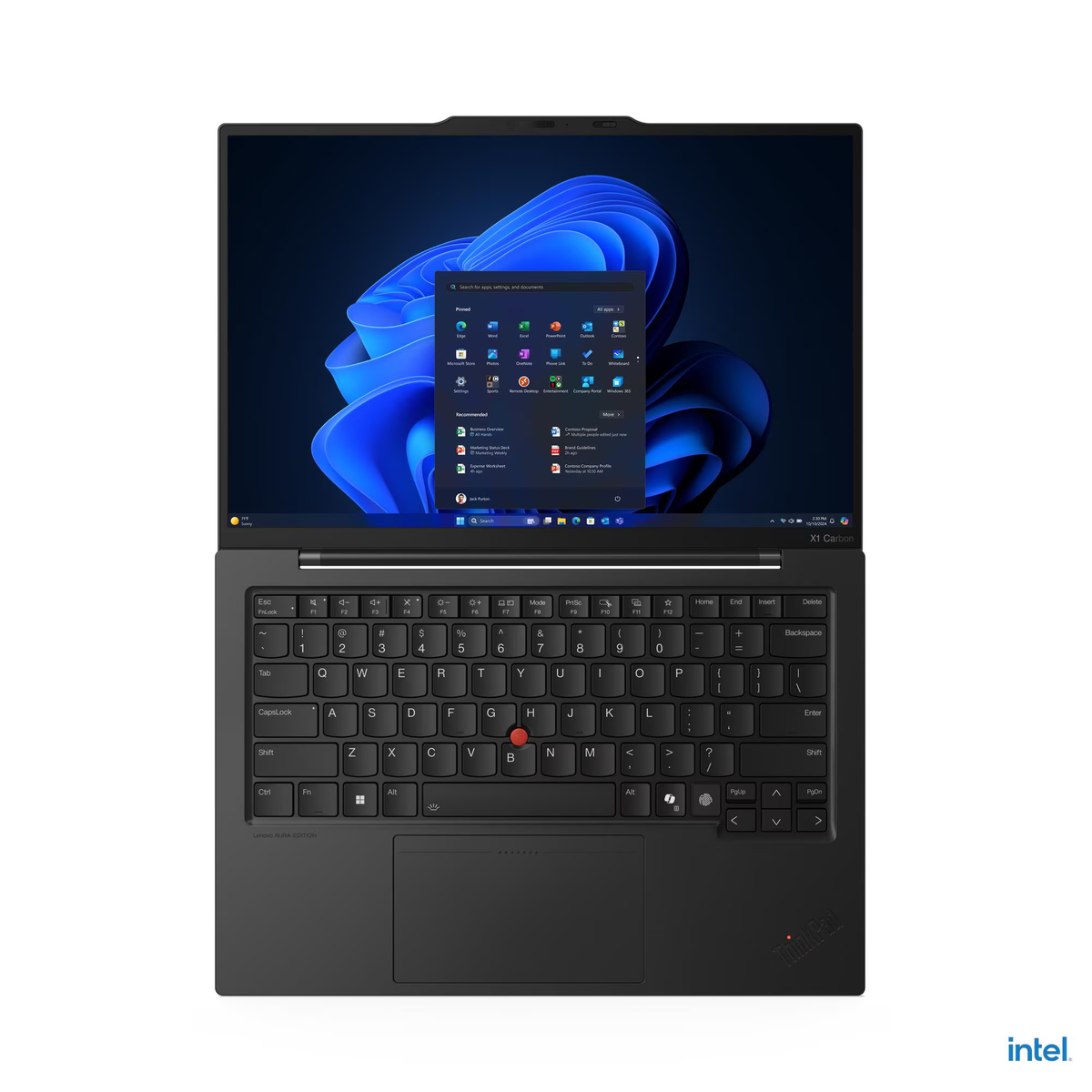 Lenovo ThinkPad X1 Carbon Gen 13 Aura Edition Intel Core Ultra 7 265U Processor, 64GB RAM, 1TB SSD, 14" WUXGA (1920x1200) Display, Windows 11 Pro, English & Arabic Keyboard, 3 Year Warranty | 21NX000RGR