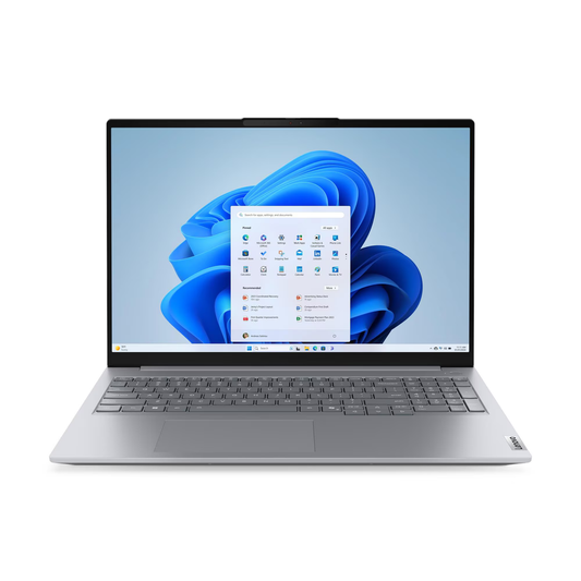 Lenovo ThinkBook 16 G8 Intel Core Ultra 5 255H Processor, 8GB RAM, 512GB SSD, 16" WUXGA (1920x1200) Display, DOS, English & Arabic Keyboard, Bag, 1 Year Warranty | 21SK002LGR