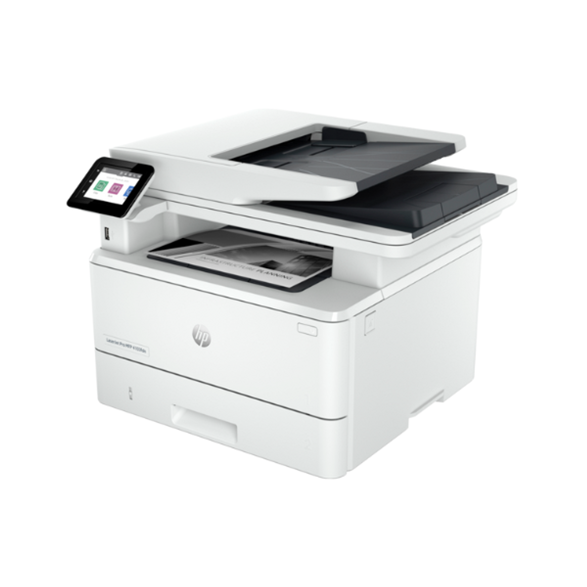 HP LaserJet Pro MFP 4103fdn Printer, Flatbed, ADF Scanner, Fax, 1 Year Warranty | 2Z628A