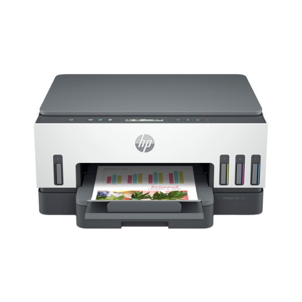 HP Smart Tank 720 All-in-One Wireless Printer, Flatbed Scanner, 1 Year Warranty | 6UU46A