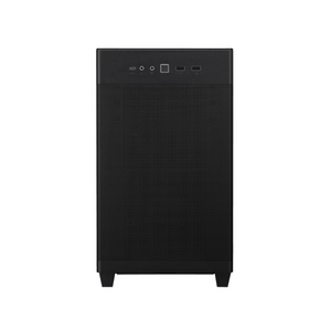 Asus Prime AP201 Small Tower-mATX PC Case, Tempered Glass Side Panel, 338mm GPU Support, 1 x 120 mm Fan, USB 3.2 Gen 2, Quasi-Filter Mesh Panels, Black, 1 Year Warranty | 90DC00G0-B39010