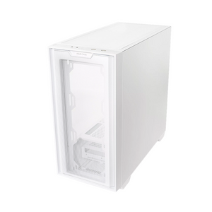 Asus A21 mATX PC Case, Tempered Glass Panel, 380mm GPU Support, USB 3.2 Gen 1, Ample Cable Management, White, 1 Year Warranty | 90DC00H3-B09010