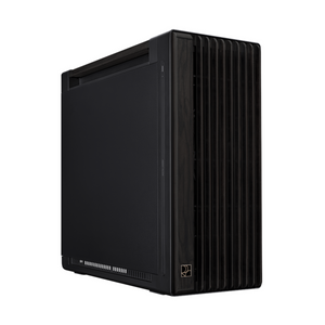 Asus ProArt PA602 Wood Edition E-ATX PC Case, Ash wood & Metal Panels, Front panel dust detection, 3 x Fans, 440mm GPU Support, USB 3.2 Gen 2, Black, 1 Year Warranty | 90DC00J0-B09020