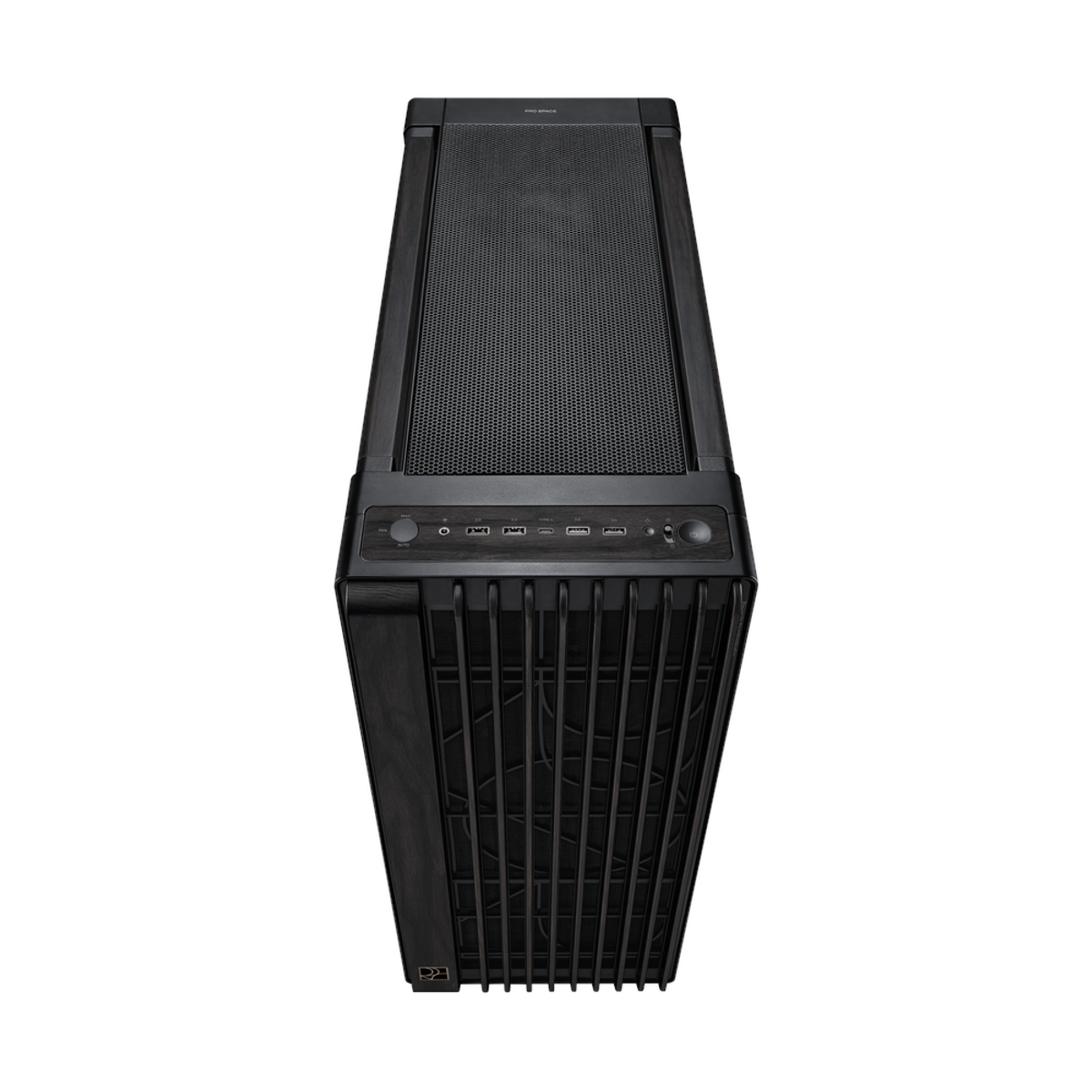 Asus ProArt PA602 Wood Edition E-ATX PC Case, Ash wood & Metal Panels, Front panel dust detection, 3 x Fans, 440mm GPU Support, USB 3.2 Gen 2, Black, 1 Year Warranty | 90DC00J0-B09020