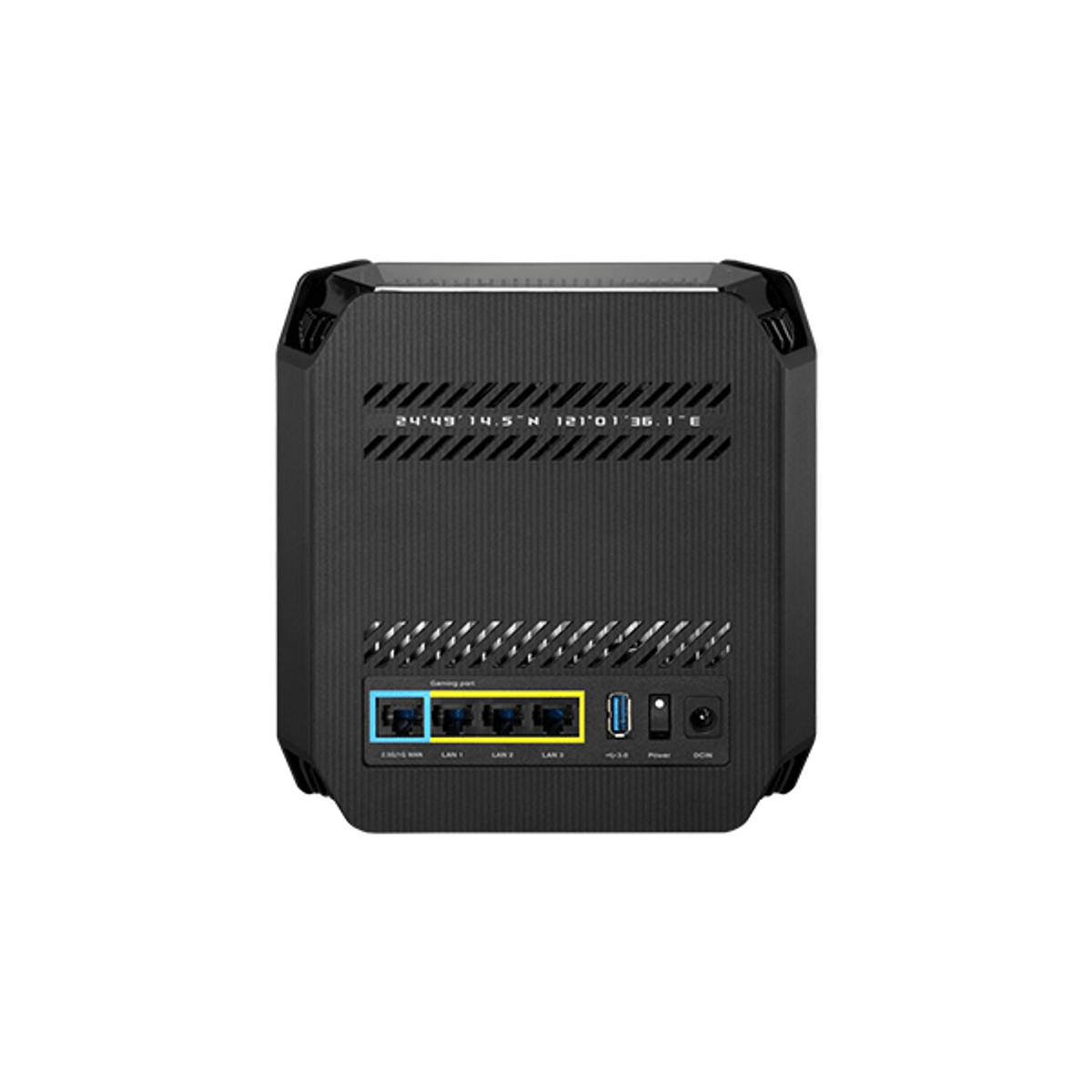 ASUS TRI BAND ROUTER WIFI 6 ROG RAPTURE GT6 1 Pack, Black Color | 90IG07F0-MU9A10