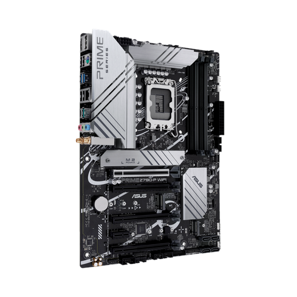 Asus PRIME Z790-P WiFi Motherboard, LGA 1700 Socket, ATX Form Factor, DDR5 Ram, PCIe 5.0 With SafeSlot Core+, Wi-Fi 6, Bluetooth v5.2, USB 20Gbps, HDMI, DisplayPort, Realtek 2.5Gb Ethernet With Asus LANGuard, Aura Sync, 1 Year Warranty | 90MB1CJ0-M1EAYO