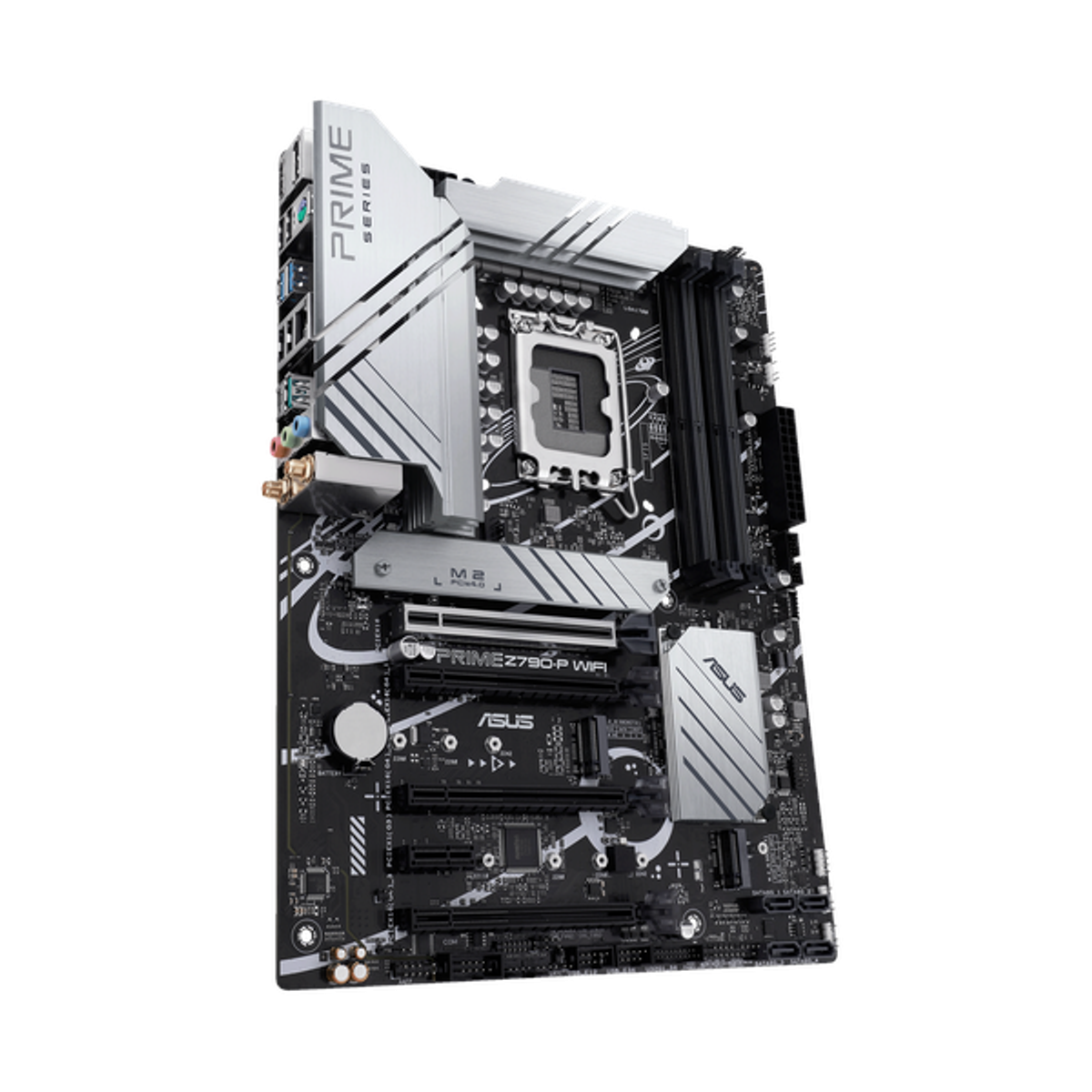 Asus PRIME Z790-P WiFi Motherboard, LGA 1700 Socket, ATX Form Factor, DDR5 Ram, PCIe 5.0 With SafeSlot Core+, Wi-Fi 6, Bluetooth v5.2, USB 20Gbps, HDMI, DisplayPort, Realtek 2.5Gb Ethernet With Asus LANGuard, Aura Sync, 1 Year Warranty | 90MB1CJ0-M1EAYO