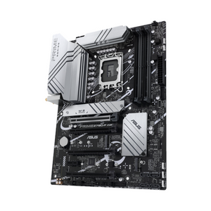Asus PRIME Z790-P WiFi Motherboard, LGA 1700 Socket, ATX Form Factor, DDR5 Ram, PCIe 5.0 With SafeSlot Core+, Wi-Fi 6, Bluetooth v5.2, USB 20Gbps, HDMI, DisplayPort, Realtek 2.5Gb Ethernet With Asus LANGuard, Aura Sync, 1 Year Warranty | 90MB1CJ0-M1EAYO