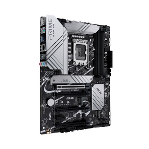Asus PRIME Z790-P Motherboard, LGA 1700 Socket, ATX Form Factor, DDR5 Ram, PCIe 5.0 With SafeSlot Core+, USB 20Gbps, HDMI, DisplayPort, Realtek 2.5Gb Ethernet With Asus LANGuard, Aura Sync, 1 Year Warranty | 90MB1CK0-M1EAY0