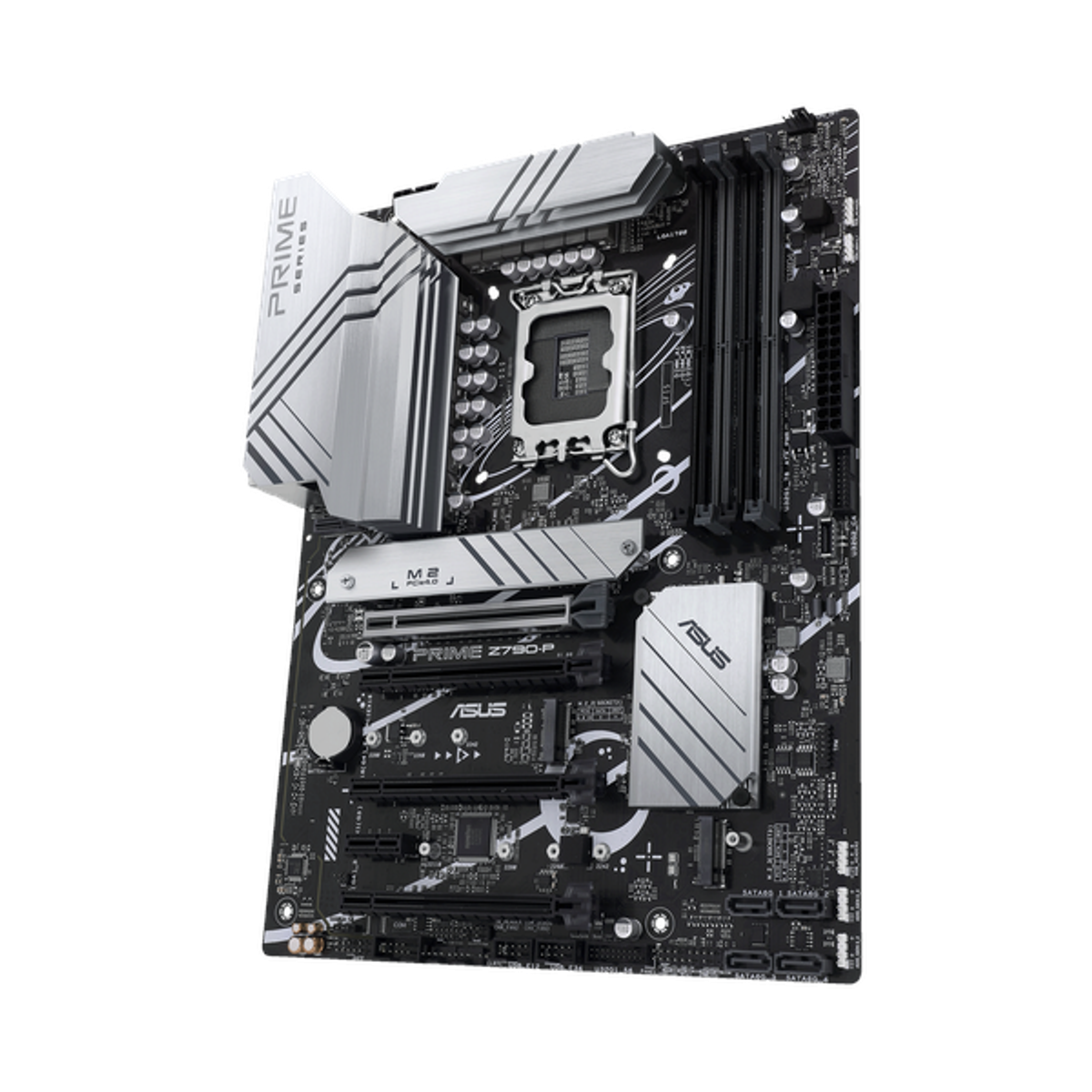 Asus PRIME Z790-P Motherboard, LGA 1700 Socket, ATX Form Factor, DDR5 Ram, PCIe 5.0 With SafeSlot Core+, USB 20Gbps, HDMI, DisplayPort, Realtek 2.5Gb Ethernet With Asus LANGuard, Aura Sync, 1 Year Warranty | 90MB1CK0-M1EAY0