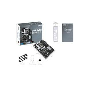 Asus PRIME B760-Plus D4 Motherboard, LGA 1700 Socket, ATX Form Factor, DDR4 Ram, PCIe 5.0, USB 3.2 Gen 2, HDMI, DisplayPort, VGA, Realtek 2.5Gb Ethernet, Asus 5X Protection III, Aura Sync RGB Lighting, 1 Year Warranty | 90MB1CW0-M0EAY0